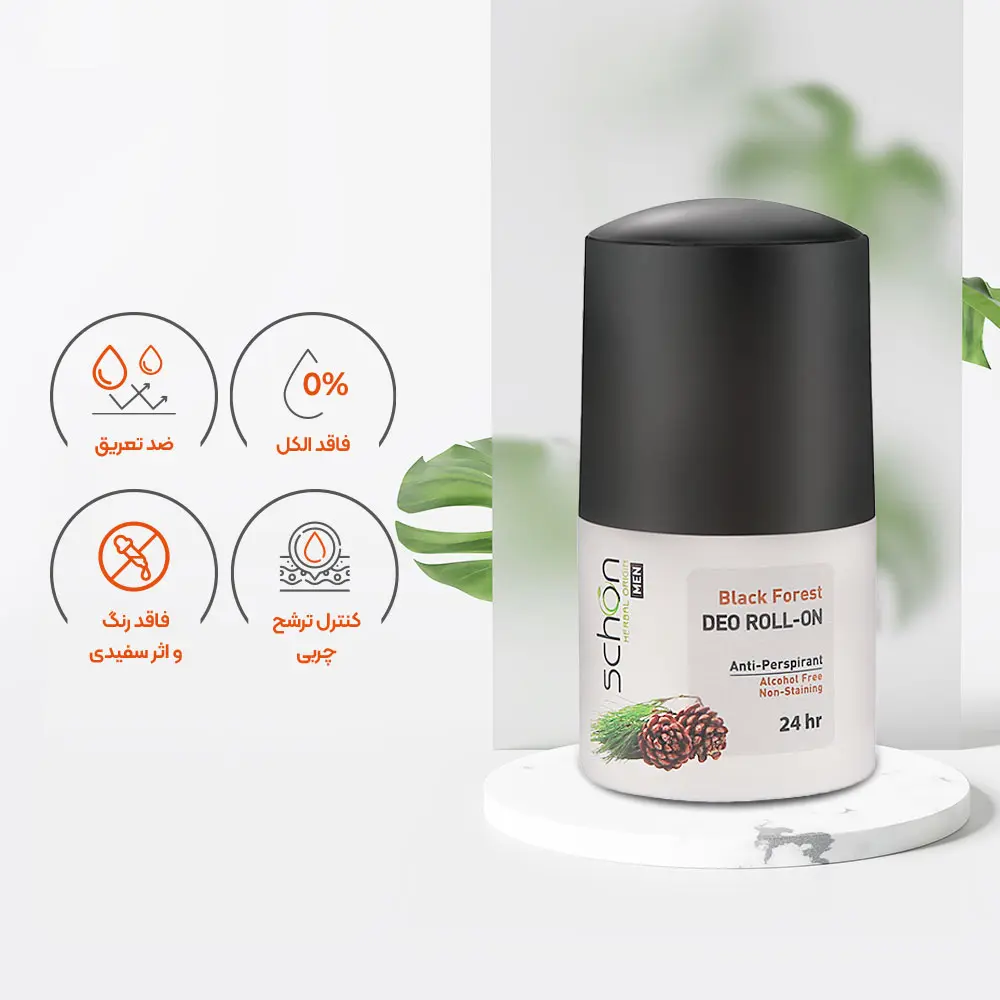 رول ضد تعریق مردانه شون مدل Black Forest حجم 50میل - Image 2