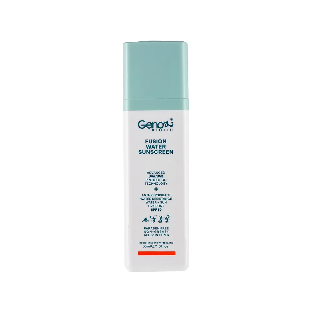 کرم ضد آفتاب فیوژن واتر SPF50 ژنوبایوتیک 30میل