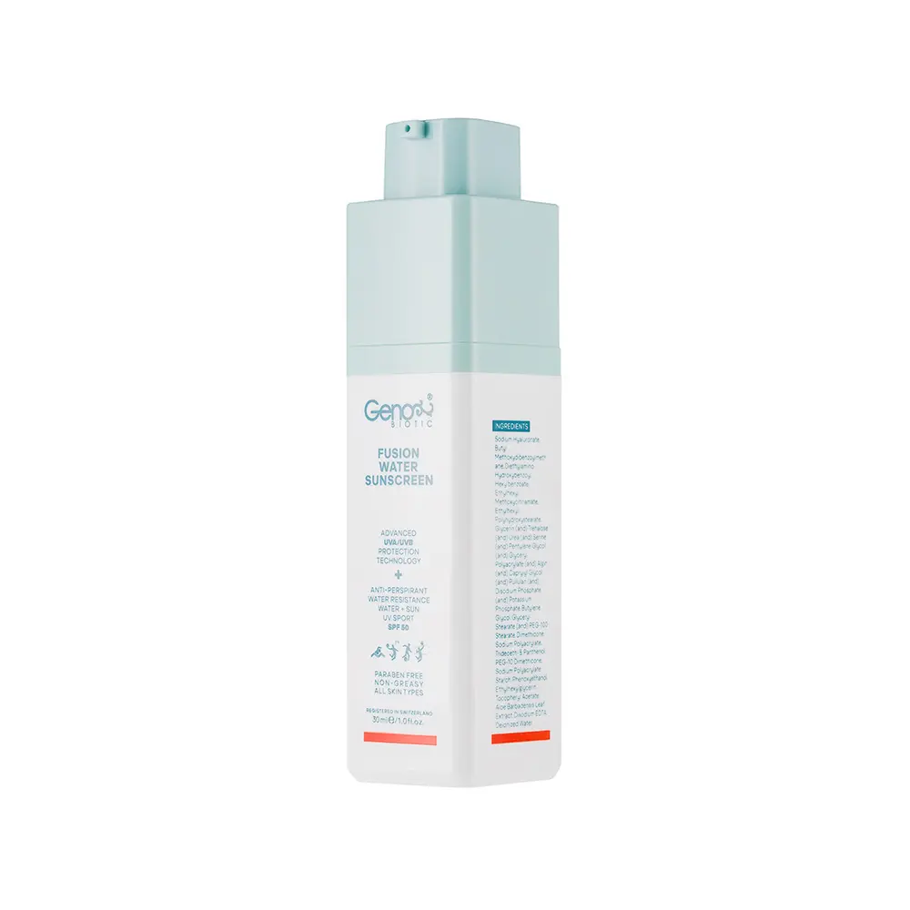 کرم ضد آفتاب فیوژن واتر SPF50 ژنوبایوتیک 30میل - 5