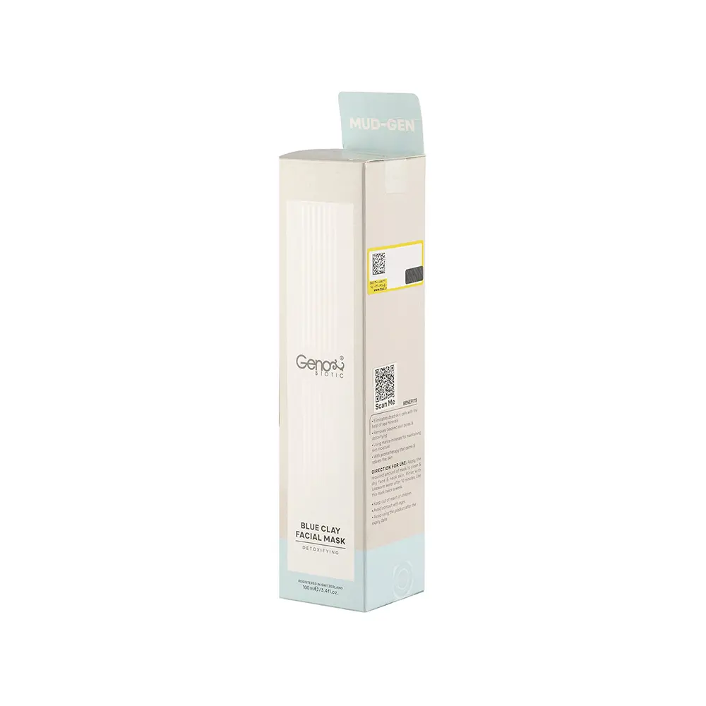 ماسک خاک رس آبی ژنوبایوتیک مدل Blue Clay حجم100میل - 4